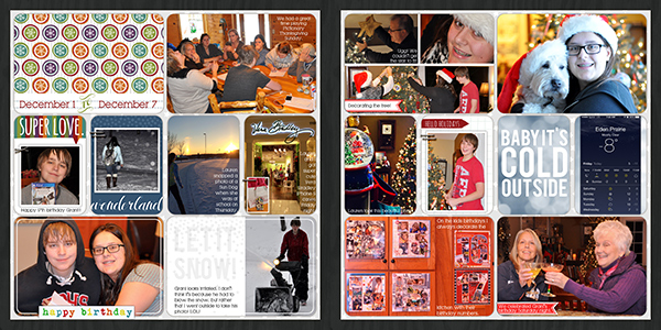 Digi Project Life | Week 49 (24x12)