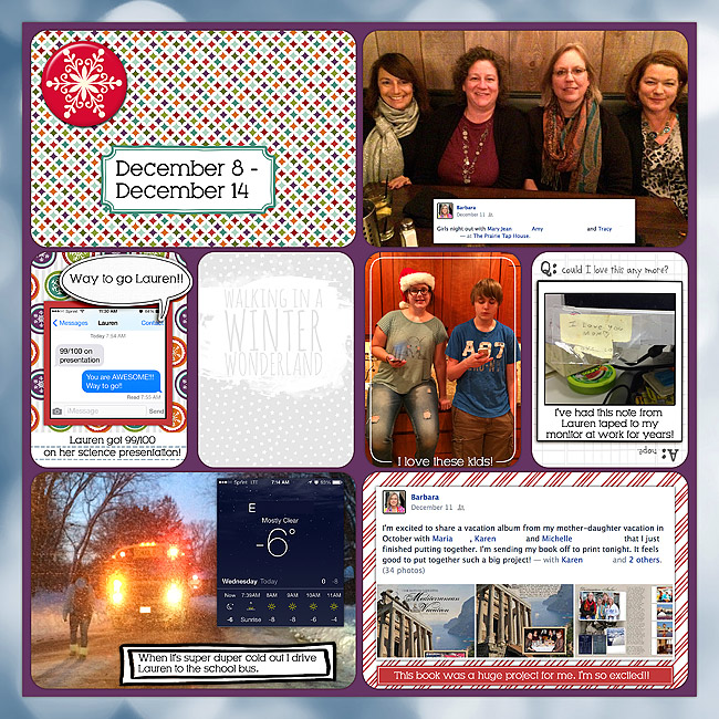 Digi Project Life | Week 50 (LEFT)