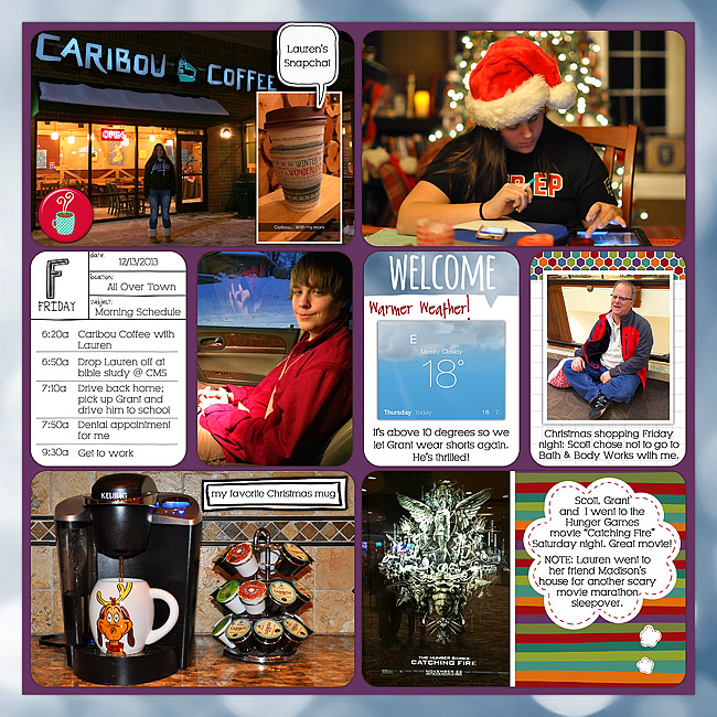 Digi Project Life | Week 50 (RIGHT)