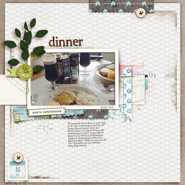 Dinner (LG's April Challenge)