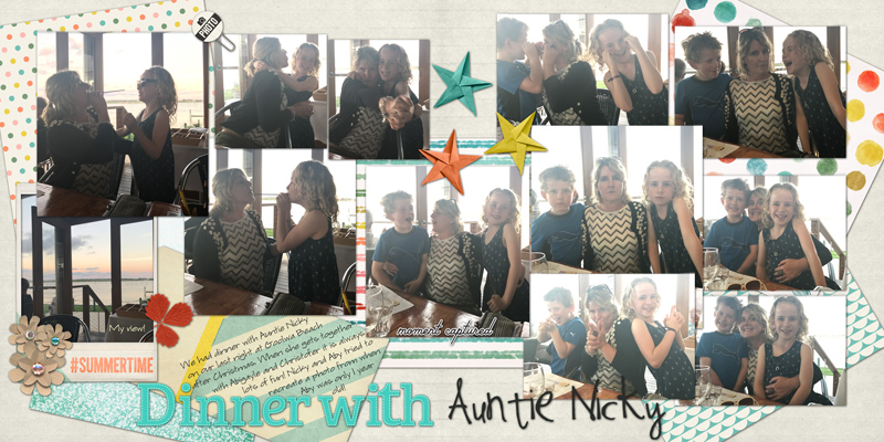 Dinner with Auntie Nicky - MOC Day 14