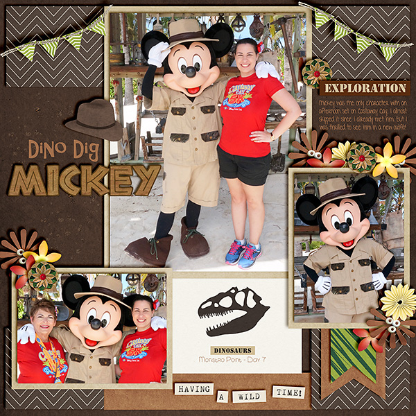 Dino Dig Mickey