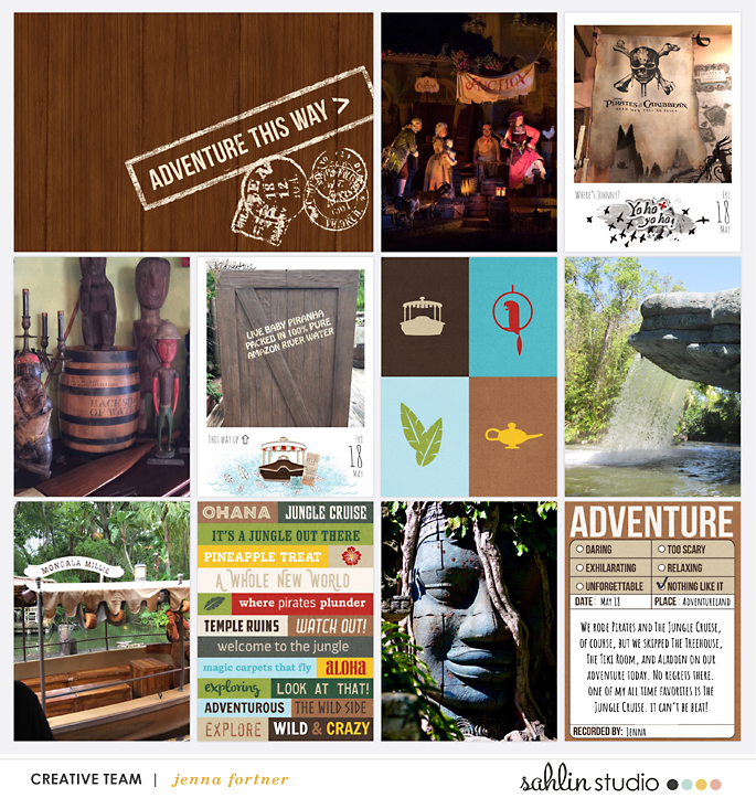 Disney 2018 Adventureland, left