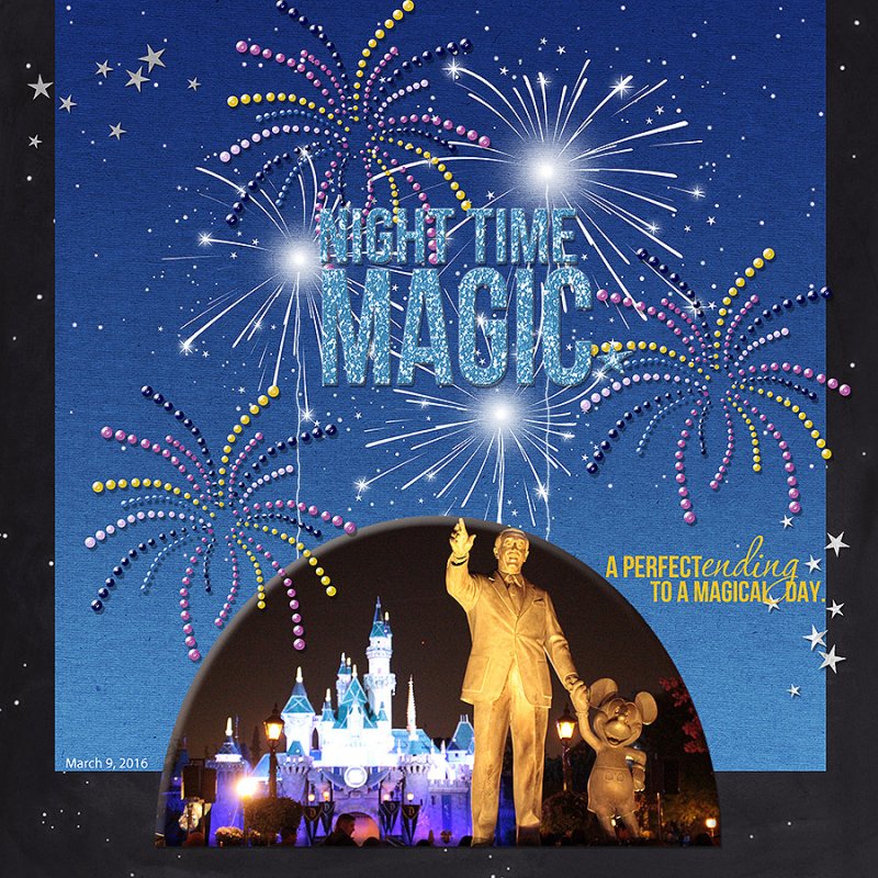 Disney-at-night