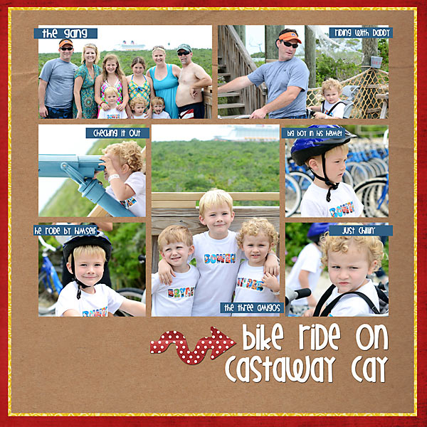 Disney Cruise: Bike Riding on Castaway Cay