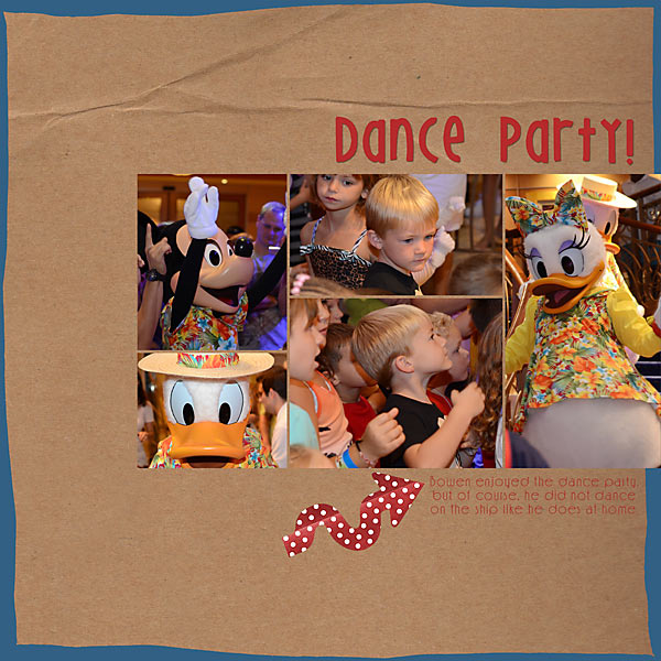 Disney Cruise Dance Party