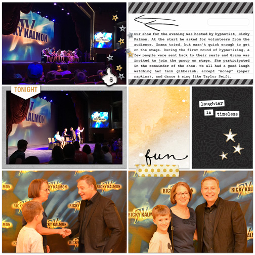 Disney Cruise: Hypnotist Show
