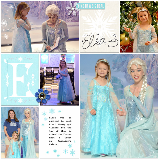 Disney Cruise: Meeting Elsa