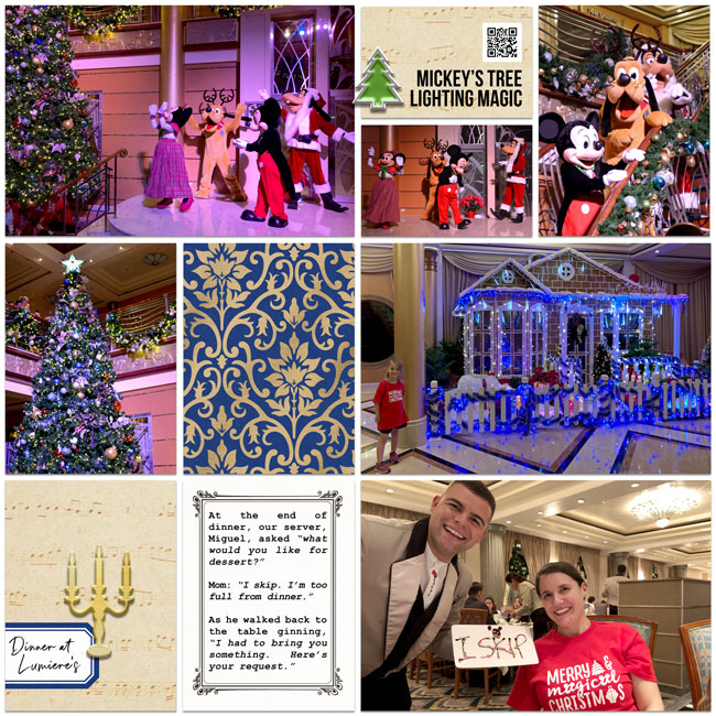 Disney Cruise: Mickey's Tree Lighting Magic