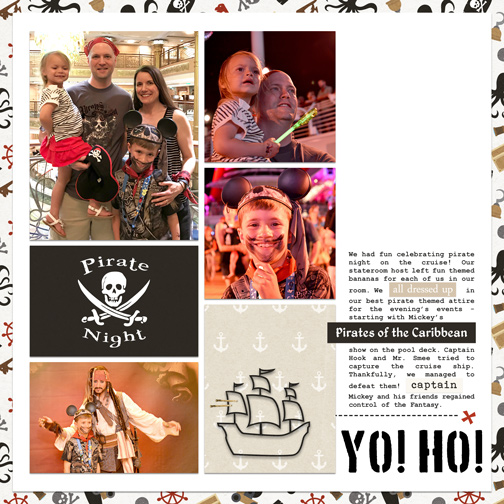 Disney Cruise: Pirate Night