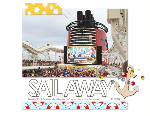Disney Cruise: Sail Away Party on the Dream
