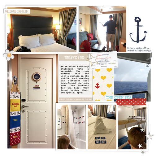 Disney Cruise: Stateroom Photos