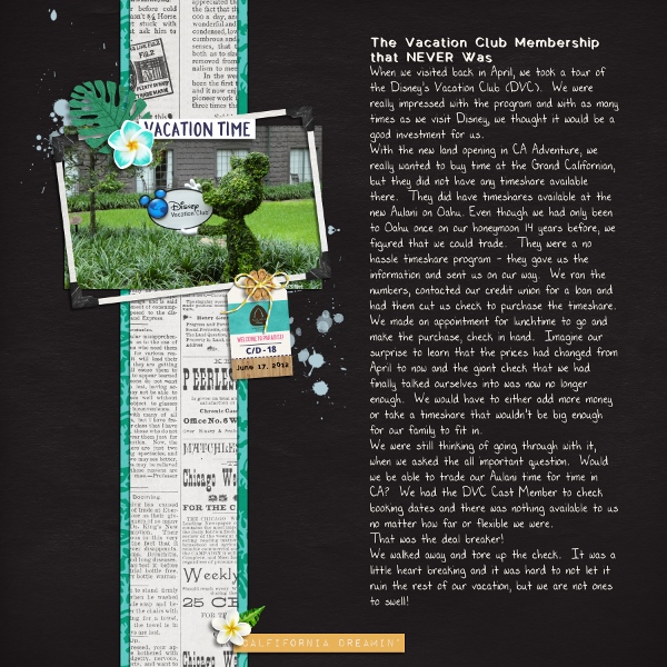 Disney DVC - the Vacation Club Membership that never was