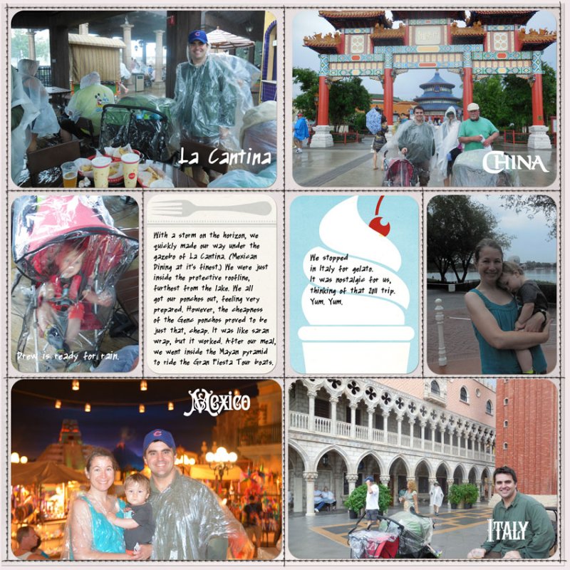 Disney Epcot China Mexico Italy