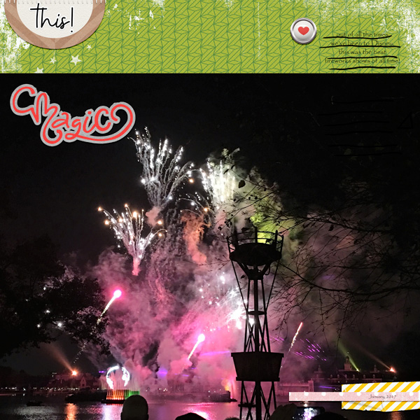 Disney fireworks