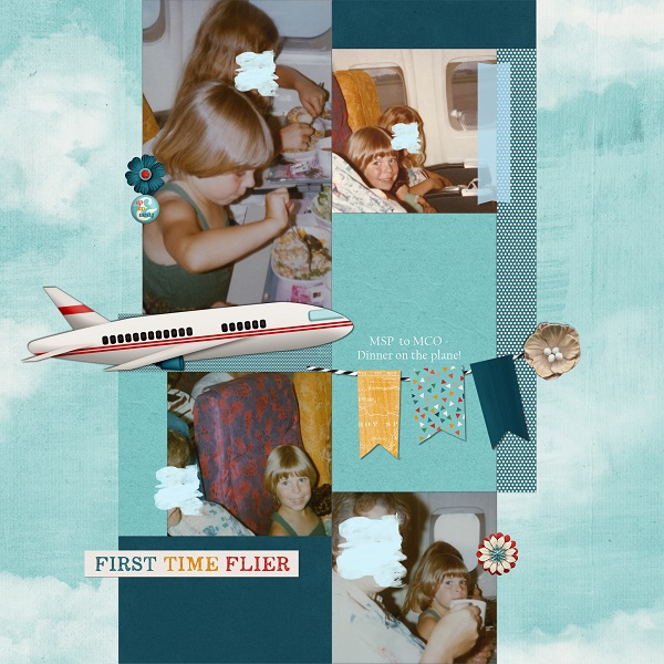 Disney First Trip - Flying