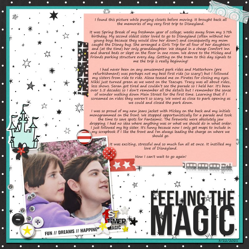 Disney Journal Challenge