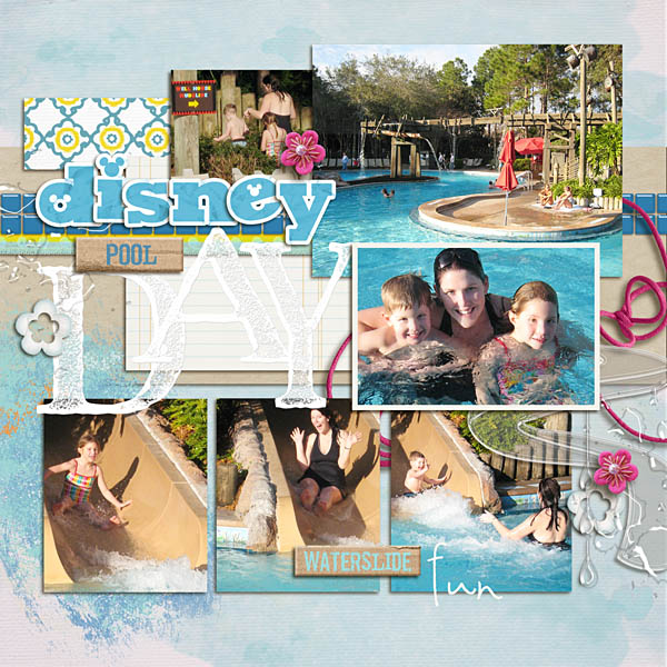disney pool day