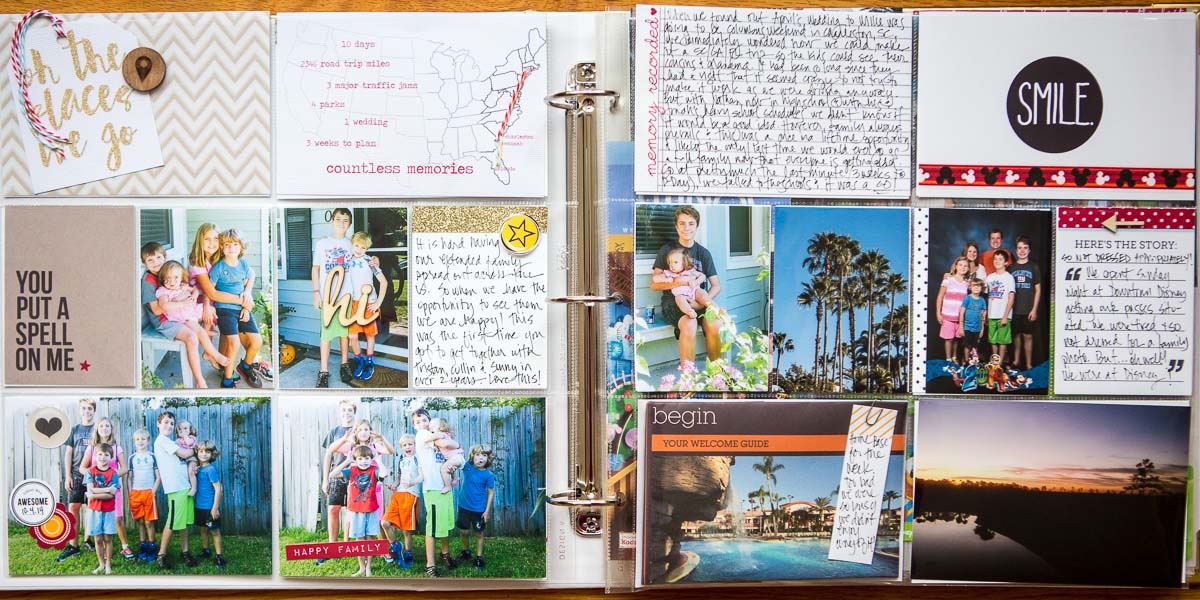 disney project spread 1