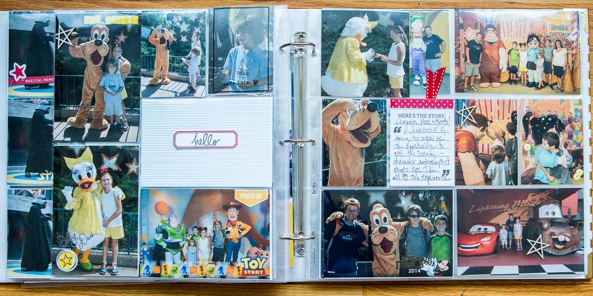 disney project spread 8