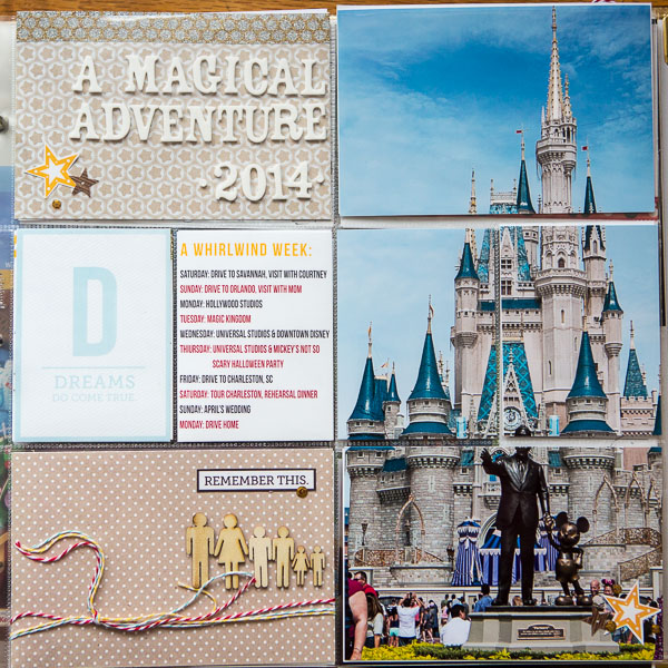 disney project title page