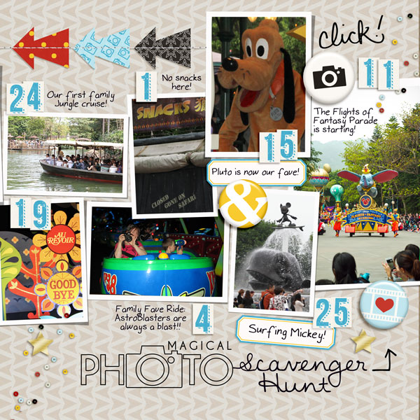 disney scavenger hunt