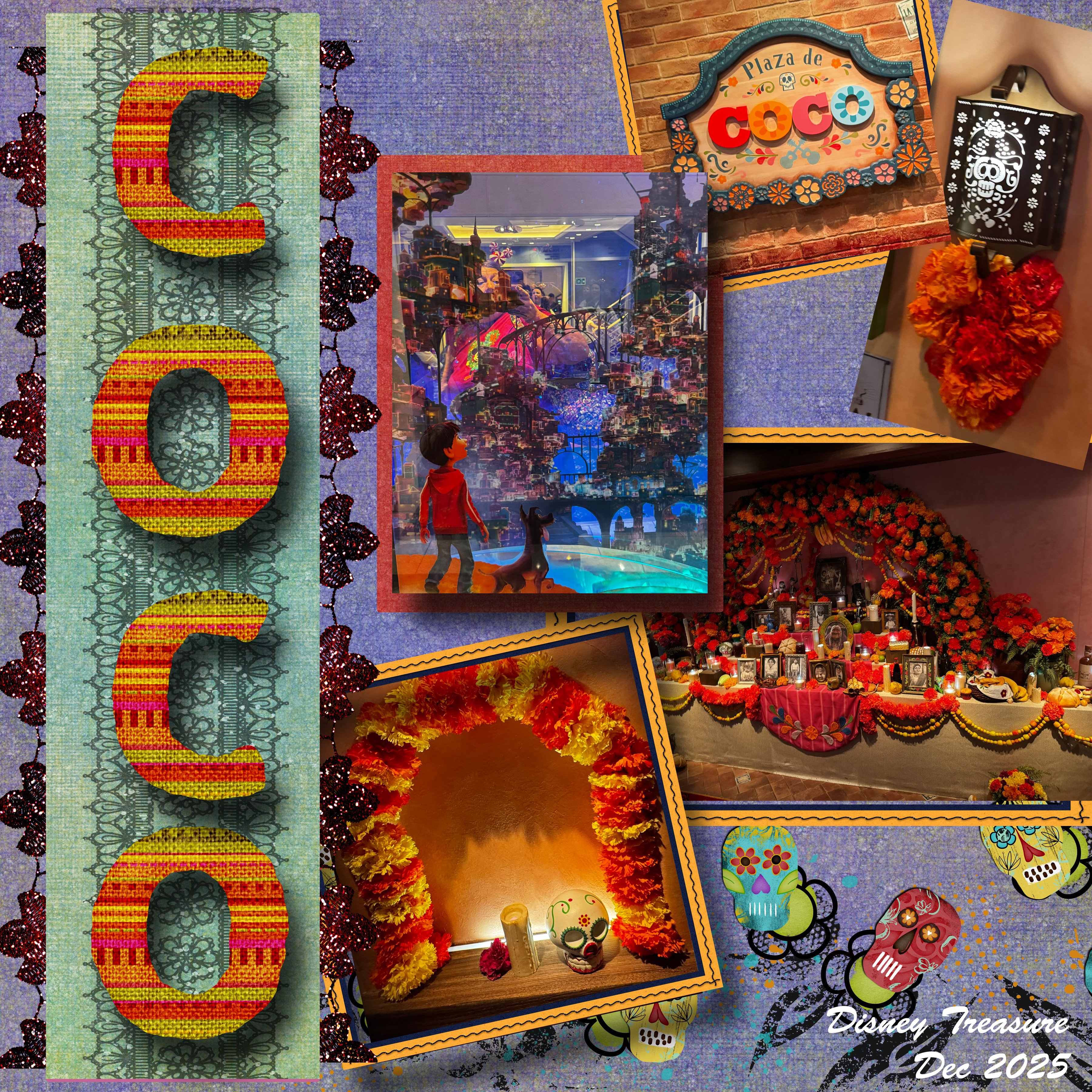 Disney Treasure Plaza de Coco