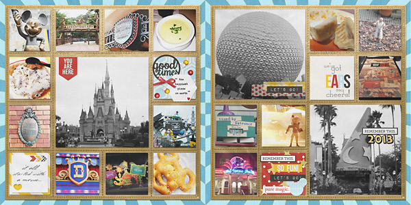 Disney Trip Favorites (double page)