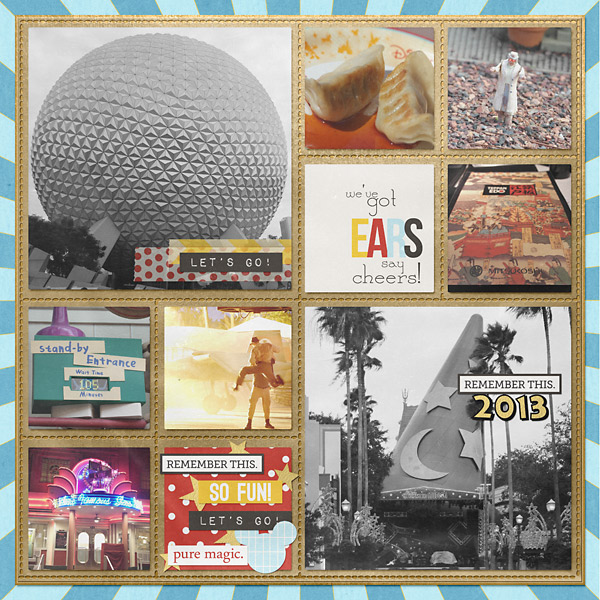 Disney Trip Favorites (right page)