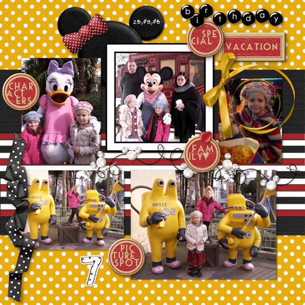 Disneyland Paris B-day for day 27 - WA