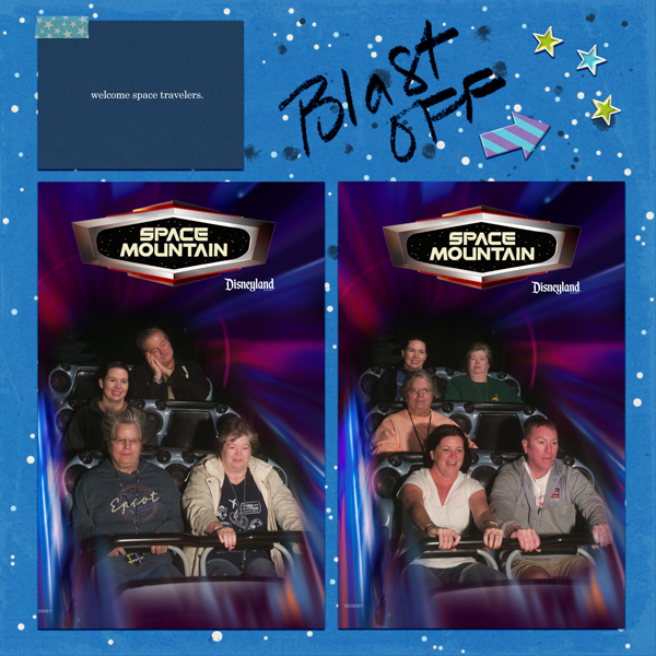 DisneyLand Space Mountain
