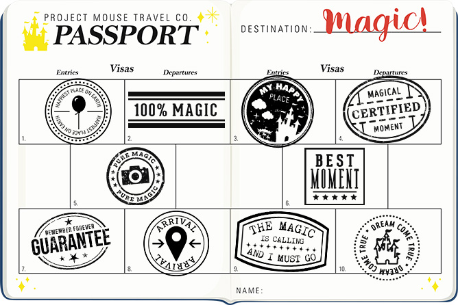 DisneyMom Completed Passport