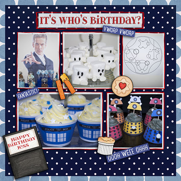 Doctor Who Party page 1