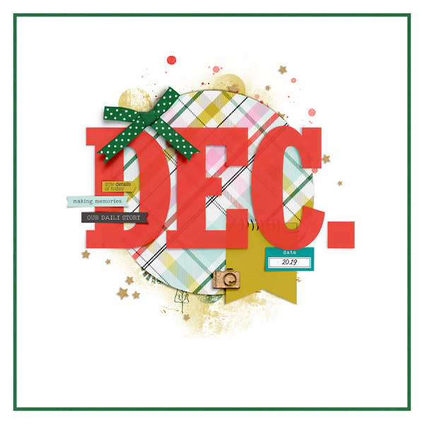 Document Your December Cover Page