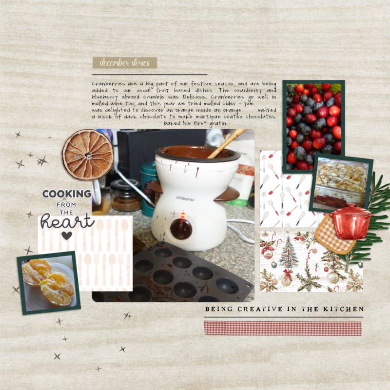 Document Your December - Foods Page 1