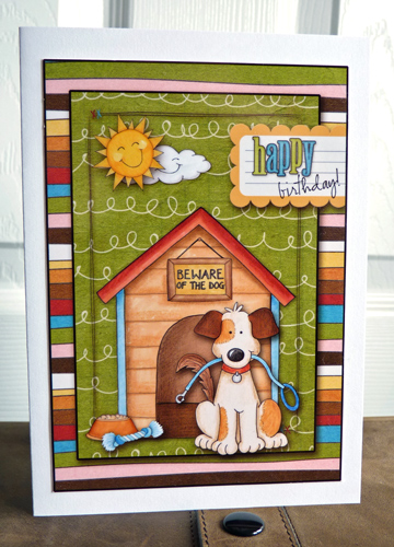 Dog Birthday Card