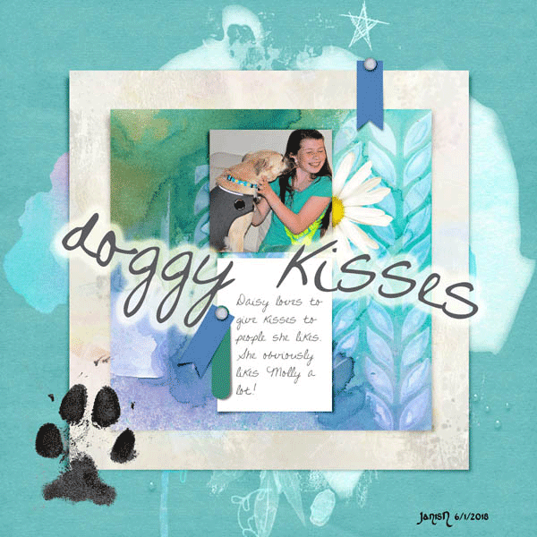 Doggy Kisses - June Challenge