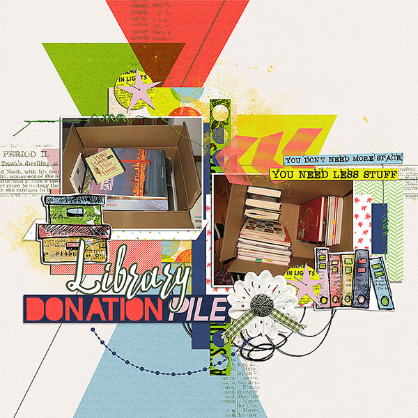 donation pile