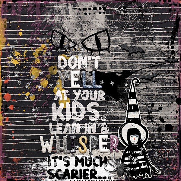 Don't yell at your kids.