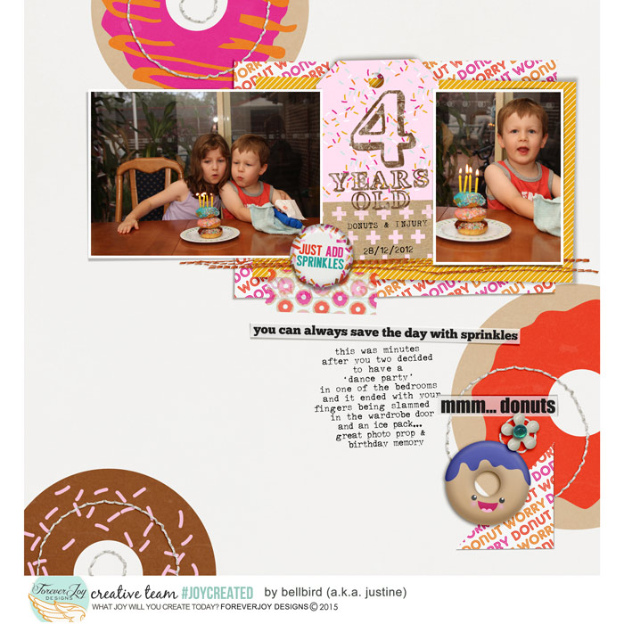 donut cake 4