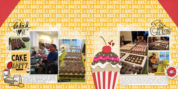 Double Page Cupcakes