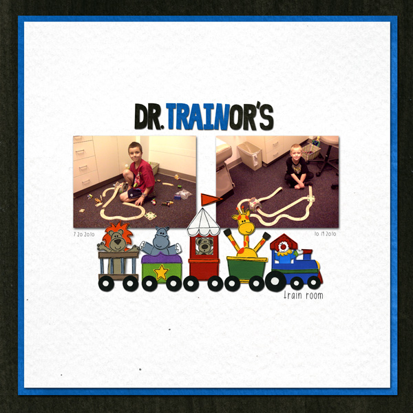 Dr. Trainor's Train Room