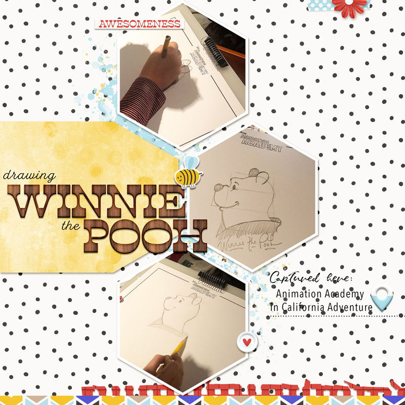Drawing Winnie the Pooh