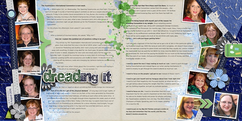Dreading It (Journaling Challenge, August 2016)