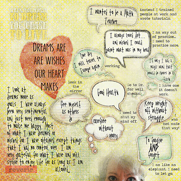 Dreams AJ & LY Challenges March