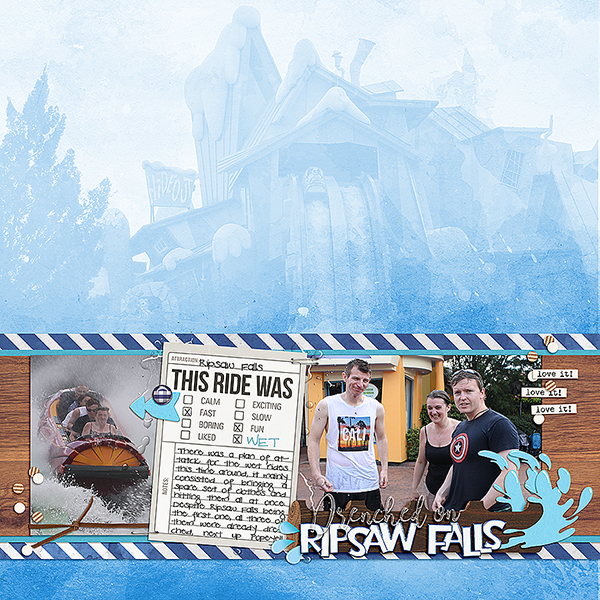Drenched On Ripsaw Falls - MOC6.30