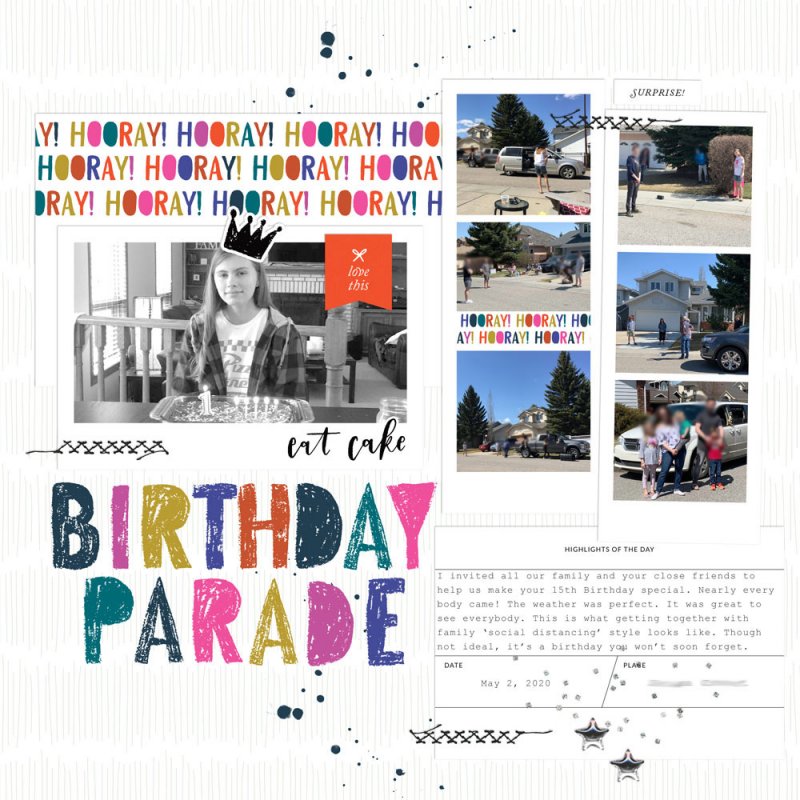 Drive-by Birthday | Sahin Designs