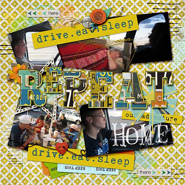 drive eat sleep REPEAT