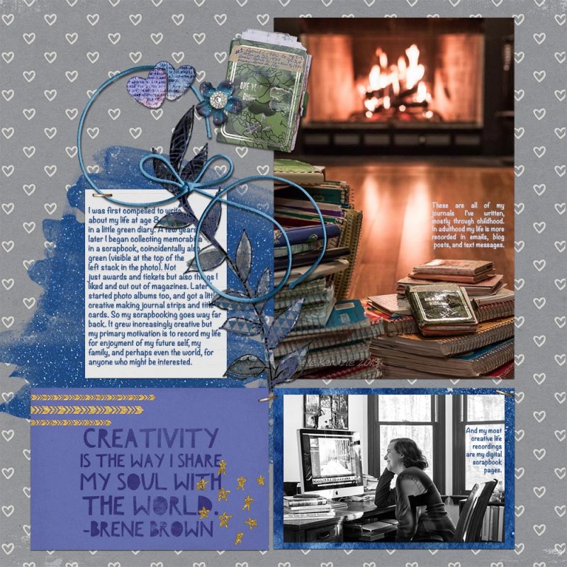 DSD - journaling - Creativity is the way I share my soul...