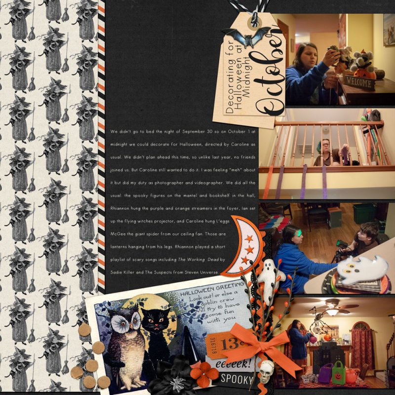DSD -saturday 10am ss - halloween decorating